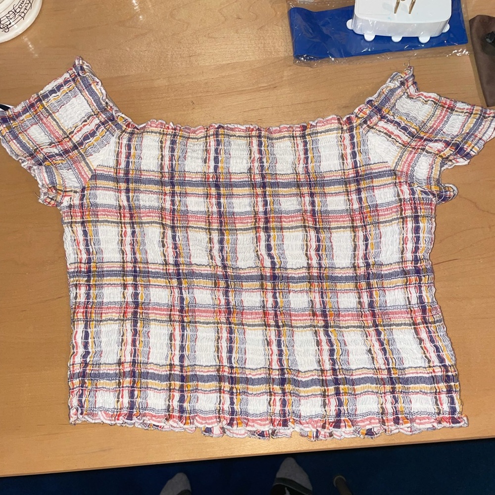 Gingham urban outfitters top